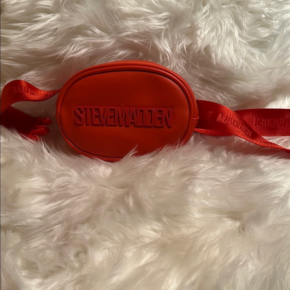 Steve Madden Orange Belt Bag